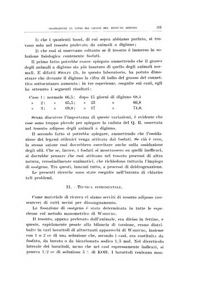 Archivio di scienze biologiche