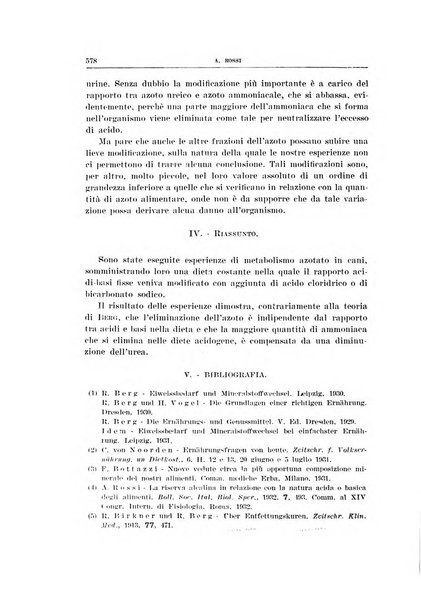 Archivio di scienze biologiche