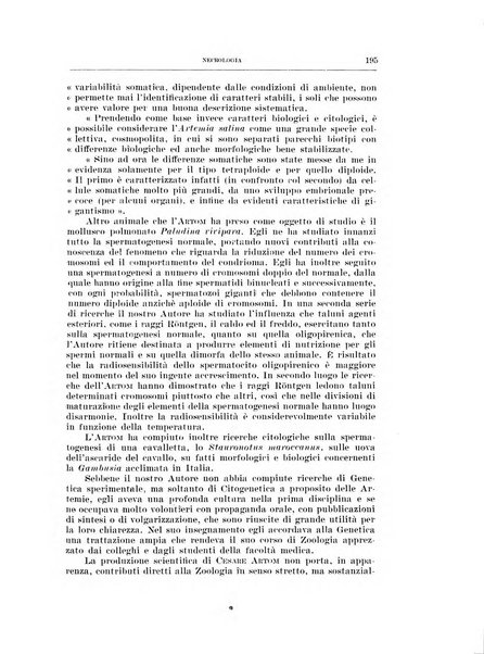 Archivio di scienze biologiche