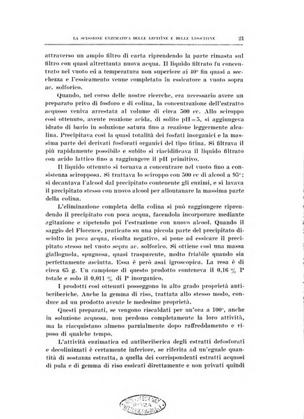 Archivio di scienze biologiche