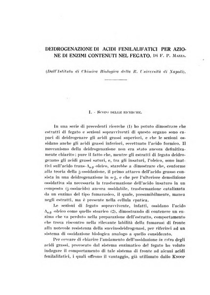 Archivio di scienze biologiche