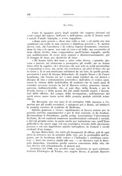 Archivio di scienze biologiche