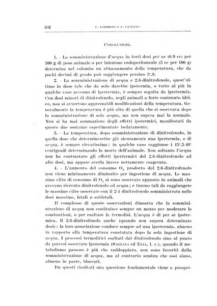 Archivio di scienze biologiche