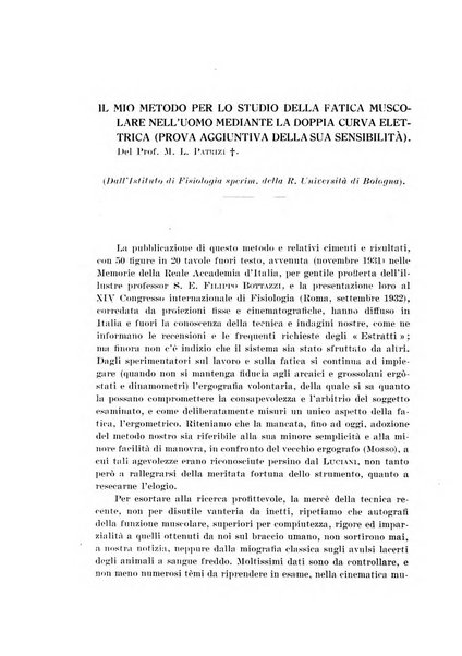 Archivio di scienze biologiche