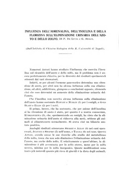 Archivio di scienze biologiche