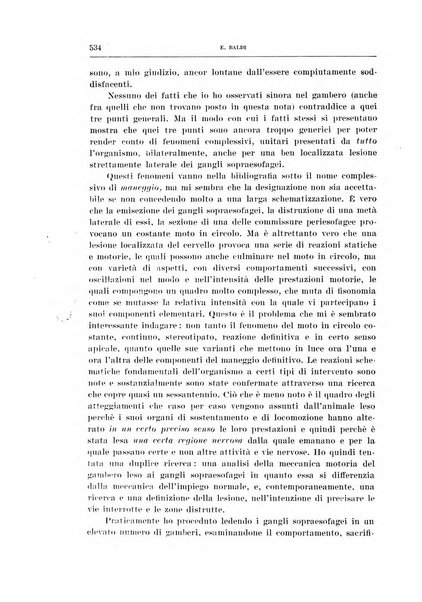 Archivio di scienze biologiche