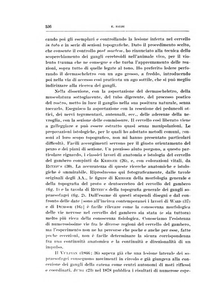 Archivio di scienze biologiche