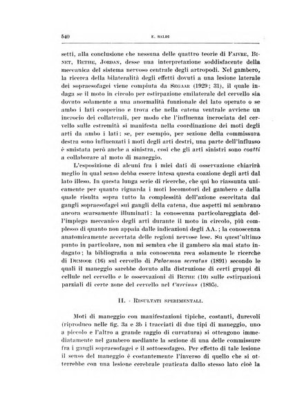 Archivio di scienze biologiche