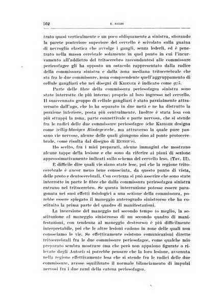 Archivio di scienze biologiche