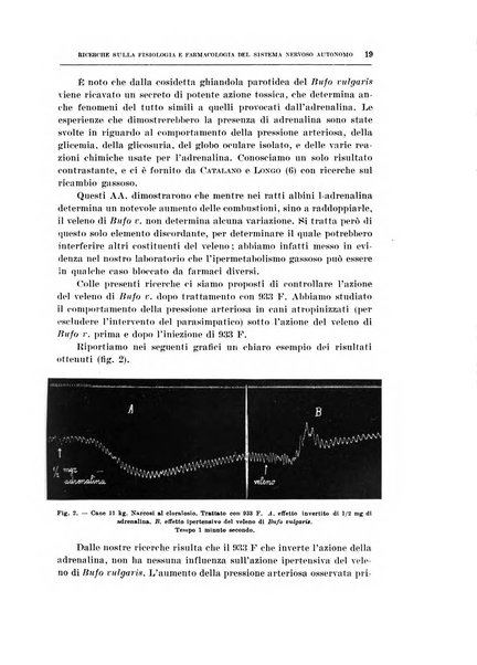 Archivio di scienze biologiche