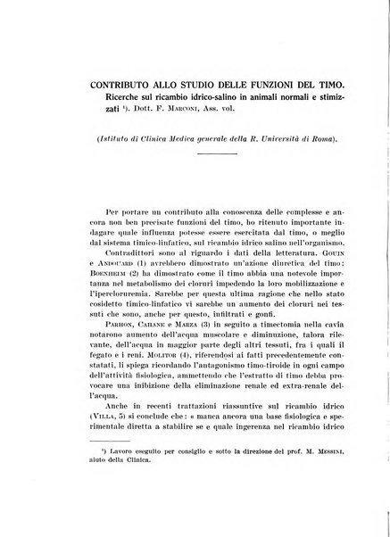 Archivio di scienze biologiche