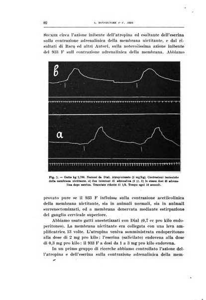 Archivio di scienze biologiche