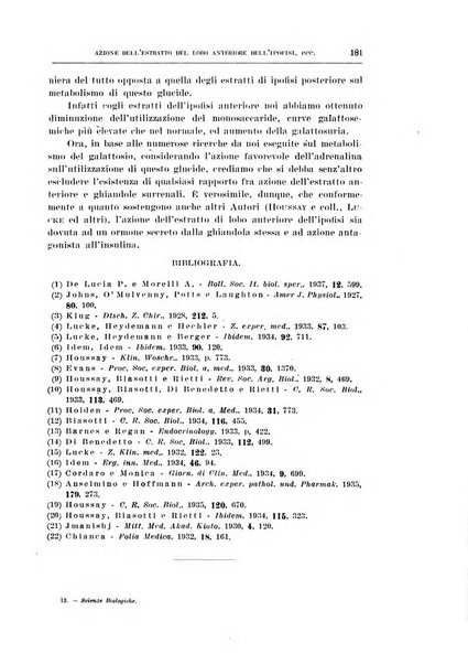 Archivio di scienze biologiche