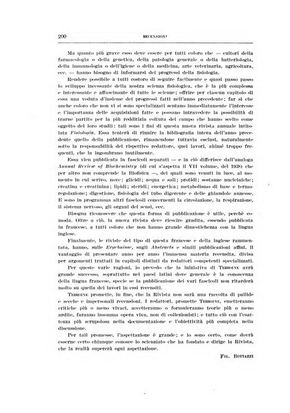 Archivio di scienze biologiche