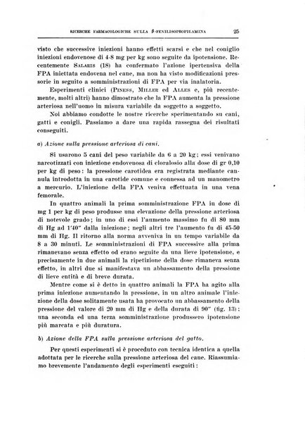 Archivio di scienze biologiche