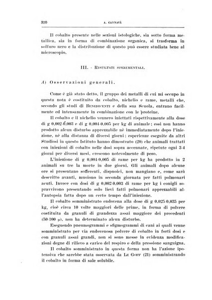 Archivio di scienze biologiche