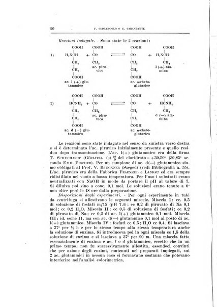 Archivio di scienze biologiche