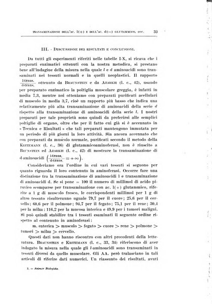 Archivio di scienze biologiche