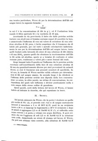 Archivio di scienze biologiche