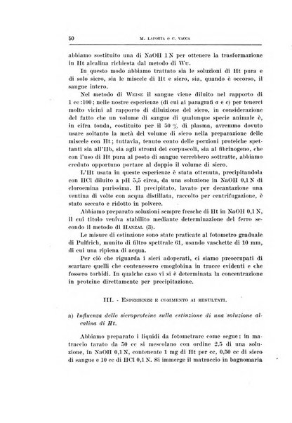 Archivio di scienze biologiche