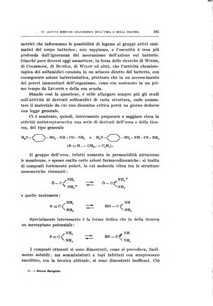 Archivio di scienze biologiche