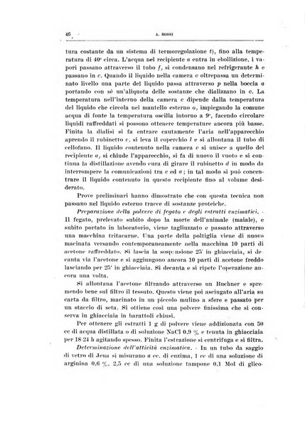 Archivio di scienze biologiche