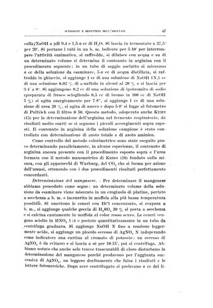 Archivio di scienze biologiche