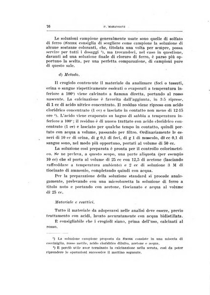 Archivio di scienze biologiche