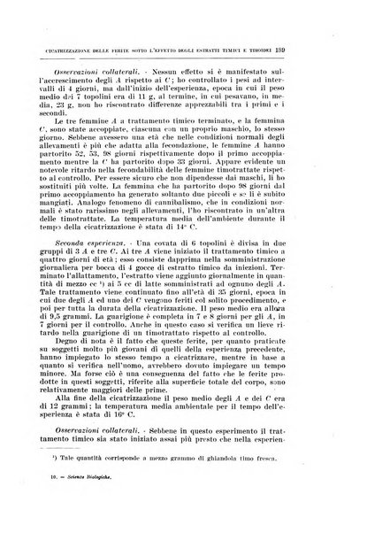 Archivio di scienze biologiche