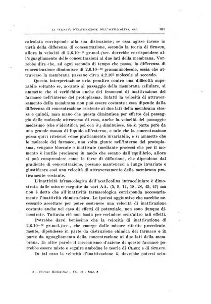 Archivio di scienze biologiche