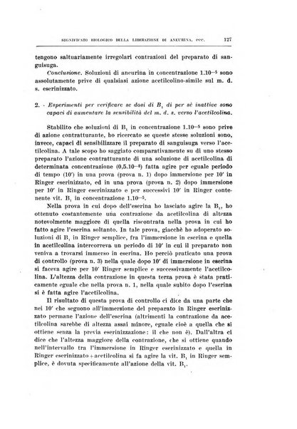 Archivio di scienze biologiche