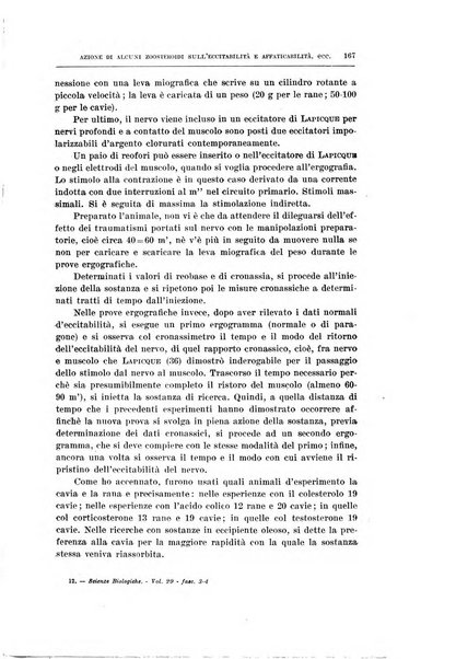 Archivio di scienze biologiche