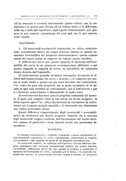 Archivio di scienze biologiche