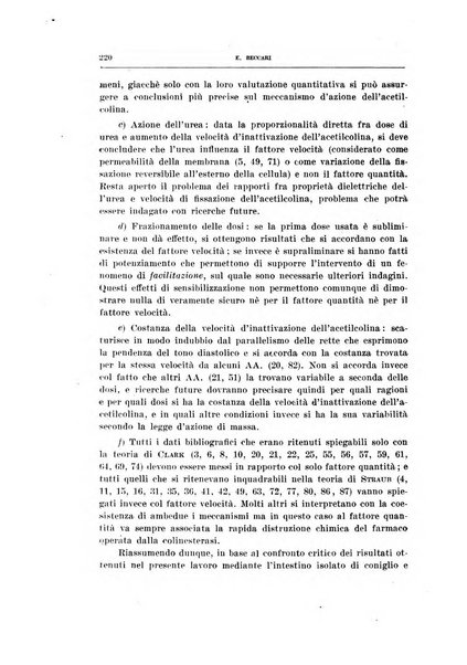 Archivio di scienze biologiche