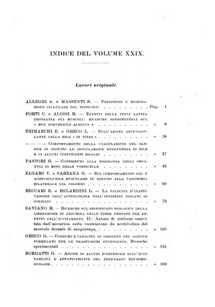 Archivio di scienze biologiche