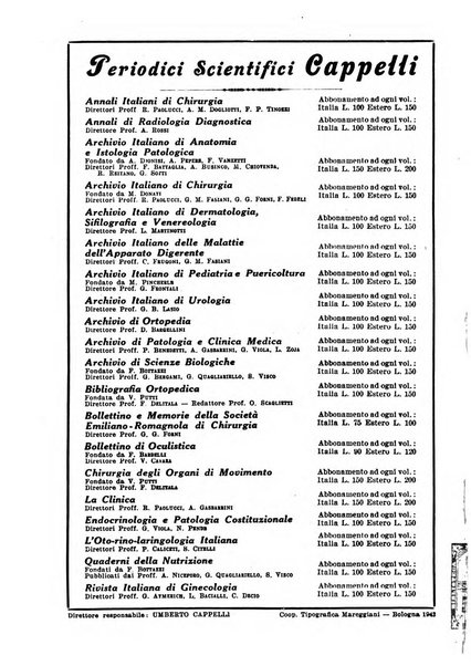 Archivio di scienze biologiche