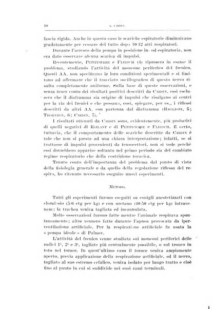 Archivio di scienze biologiche