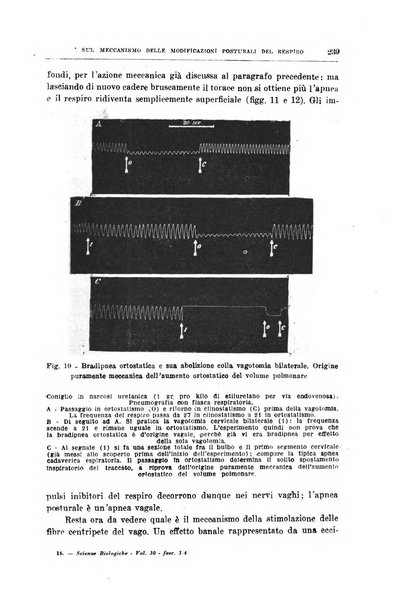 Archivio di scienze biologiche