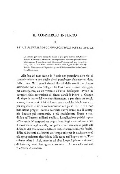 Archivio di statistica