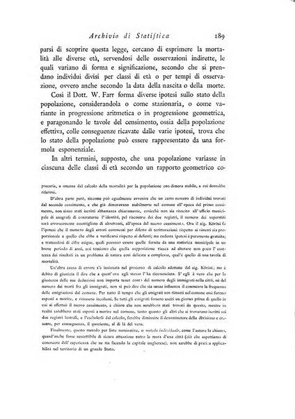 Archivio di statistica