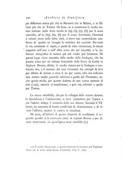 Archivio di statistica