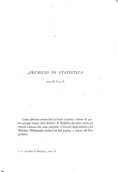 Archivio di statistica