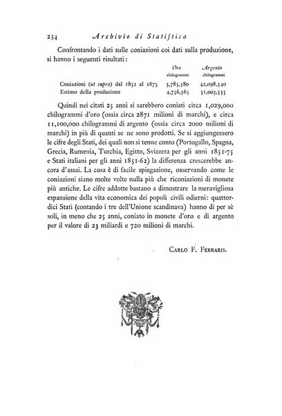 Archivio di statistica