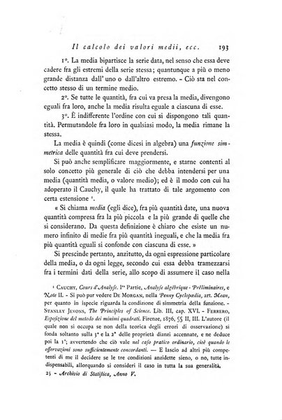 Archivio di statistica