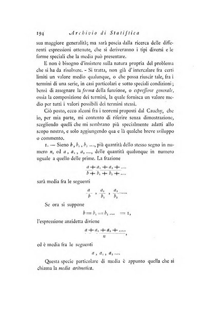 Archivio di statistica