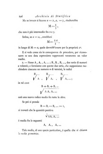 Archivio di statistica