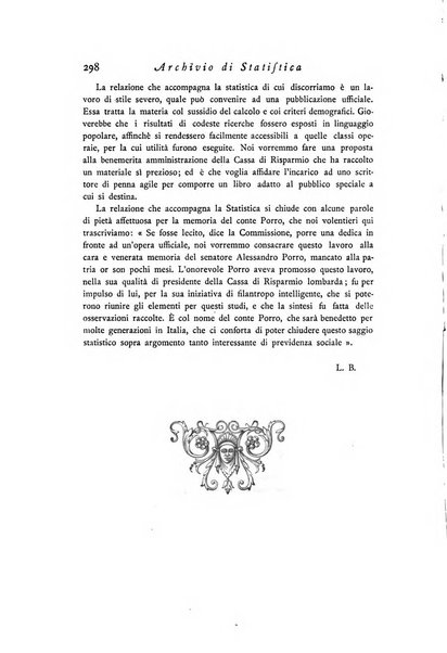 Archivio di statistica