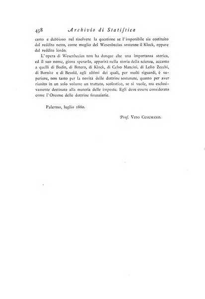 Archivio di statistica