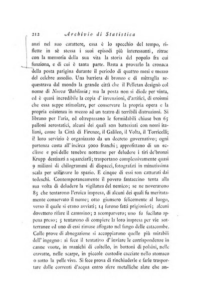 Archivio di statistica