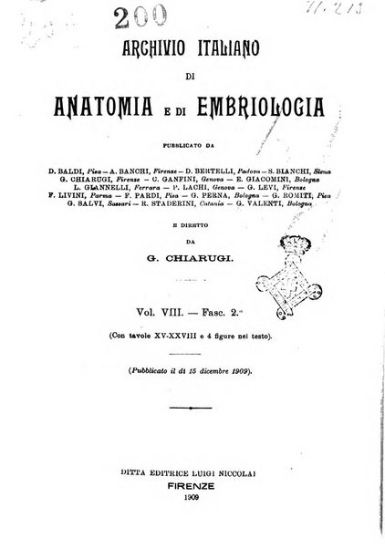 Archivio italiano di anatomia e di embriologia